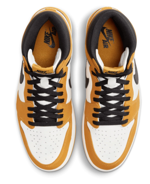 Air Jordan 1 Retro High OG Men's 'Yellow Ochre' Sneakers