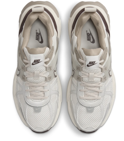 Nike Women's V2K Run 'Light Greenish Brown / Khaki' Sneakers (FD0736-103)