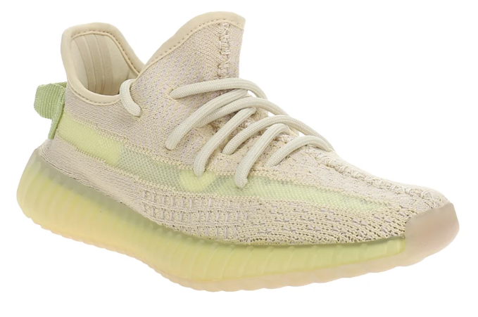 adidas Men's Yeezy Boost 350 V2 'Cream / Pale Green' Sneakers